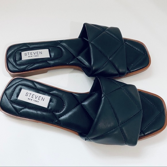 NEW Steven by Steve Madden quilted slides - Picture 4 of 4